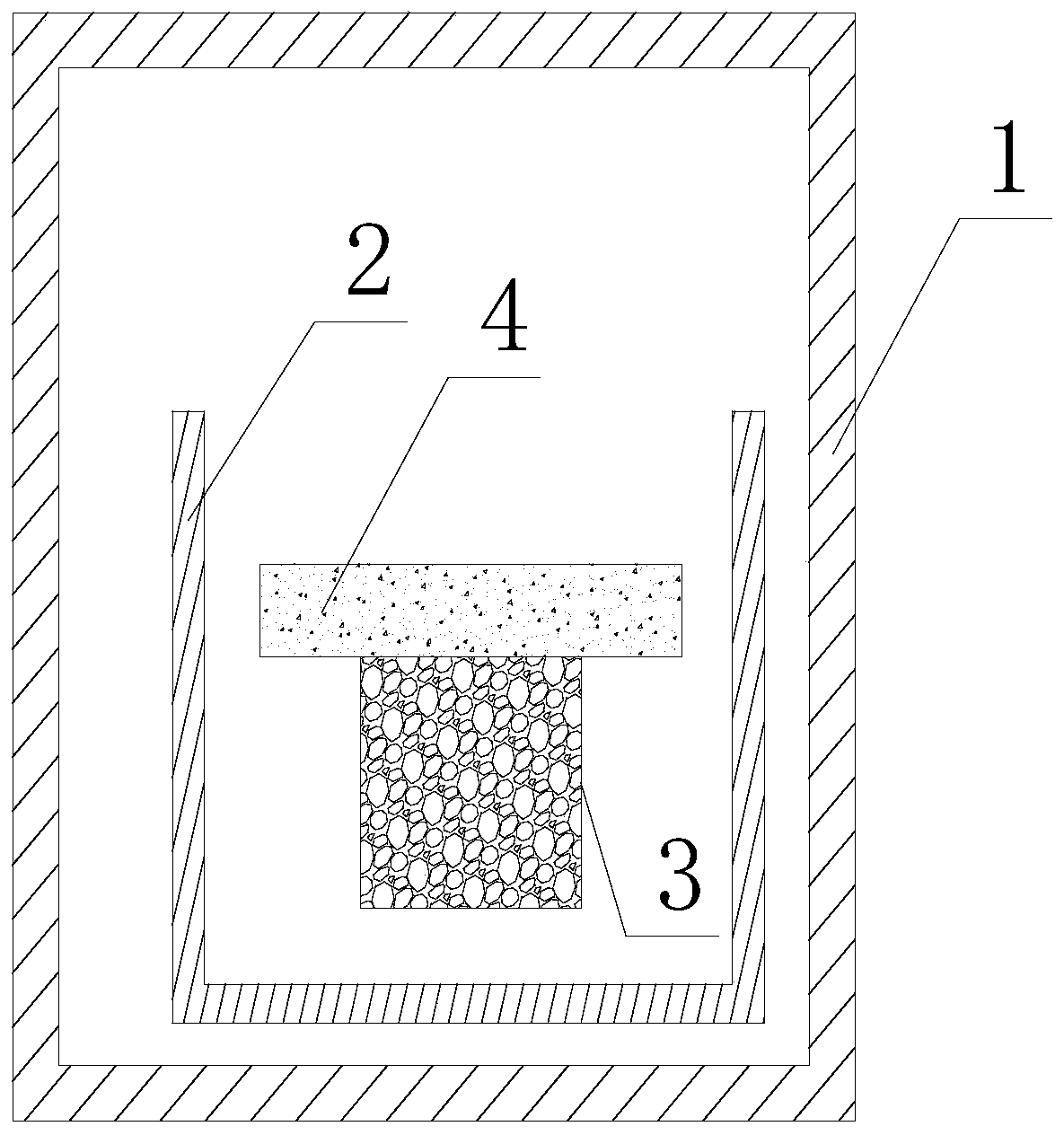 A kind of diamond/aluminum composite material and high-efficiency preparation method thereof