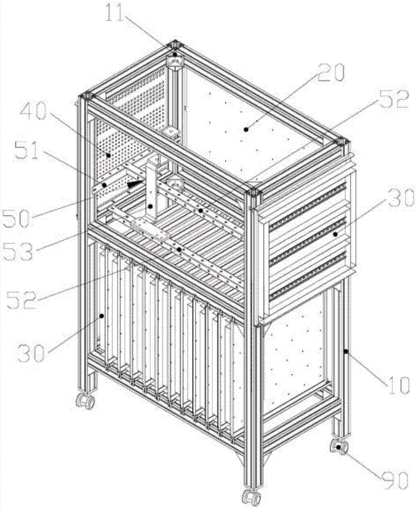 Multifunctional teaching electric control cabinet