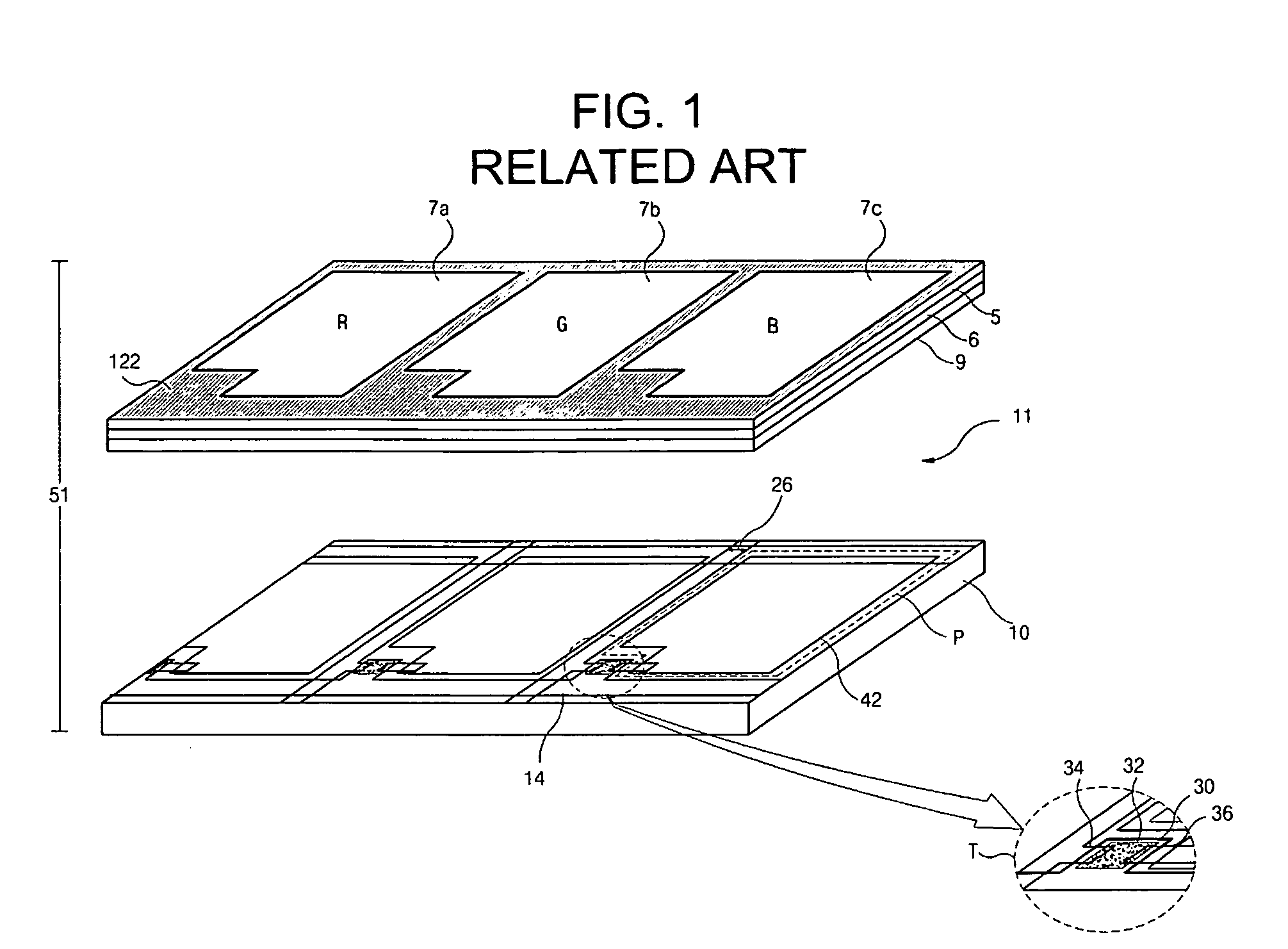 Electrophoresis type display device and method of fabricating and driving the same
