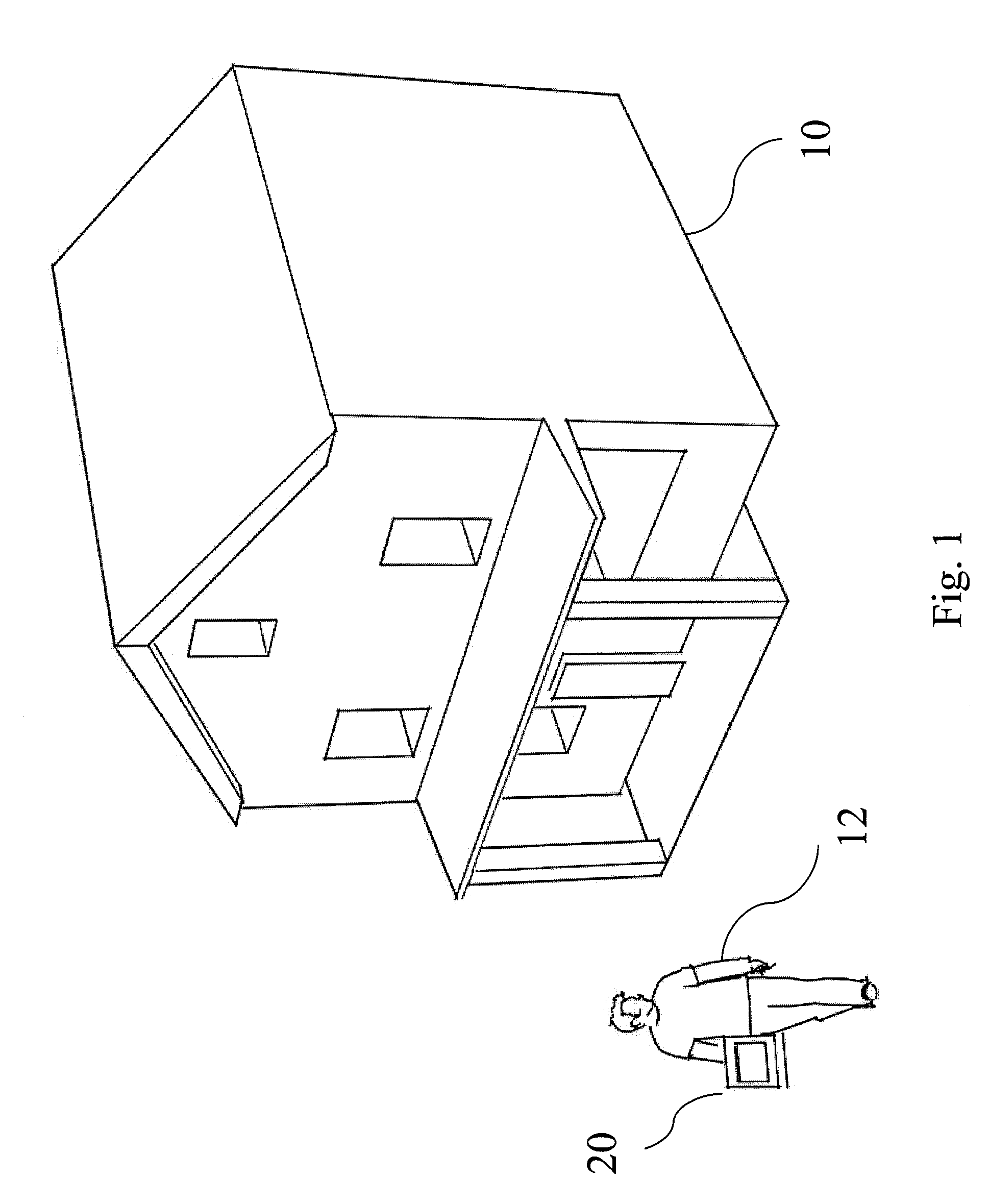 Method and apparatus for rapid surveying of static structures