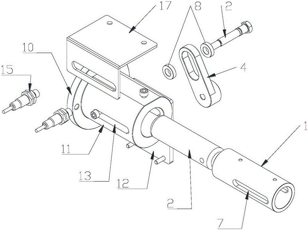 Lifting type positioning pin device