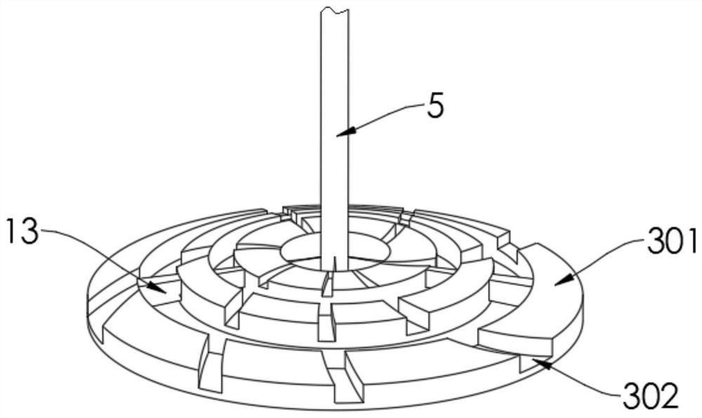 A high-efficiency water distribution nozzle for cooling towers