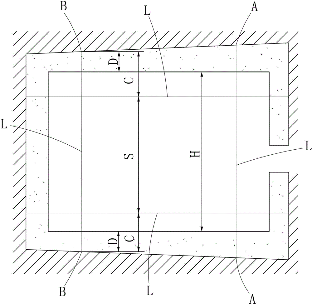 Interior wall screeding method