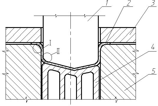 Texturing and self-lubricating treatment method for metal plastic forming die