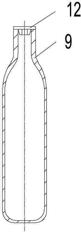 Manufacturing process of metal bottle with air-tight seal