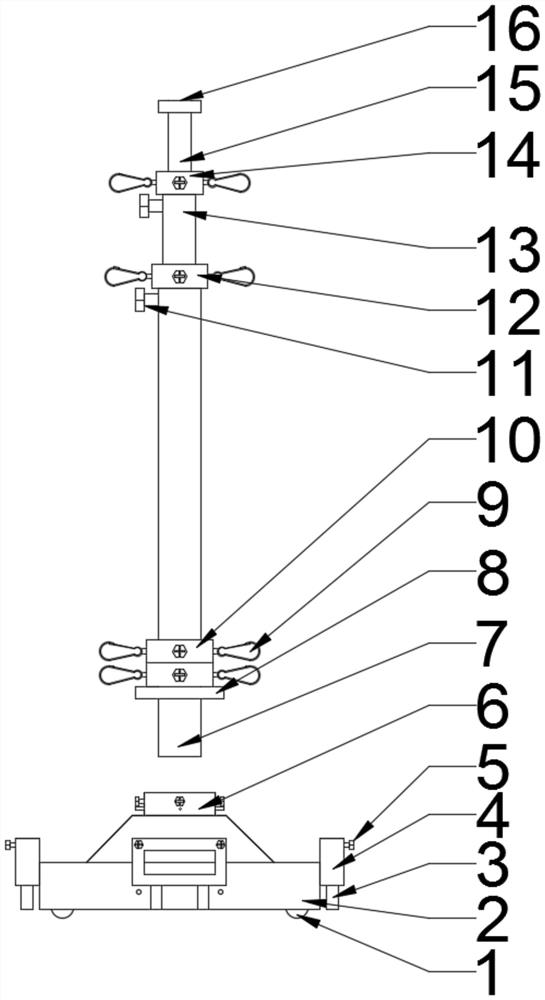 Multifunctional volleyball frame