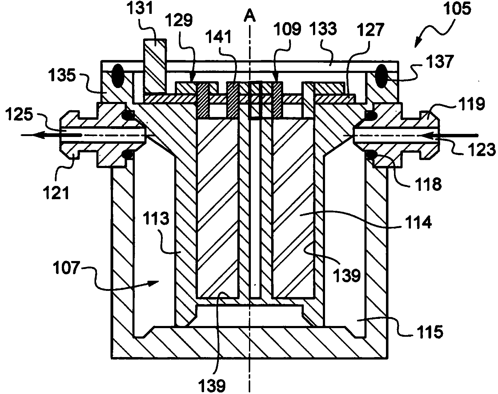 Electrical heating device for a motor vehicle and associated air-conditioning and/or heating unit