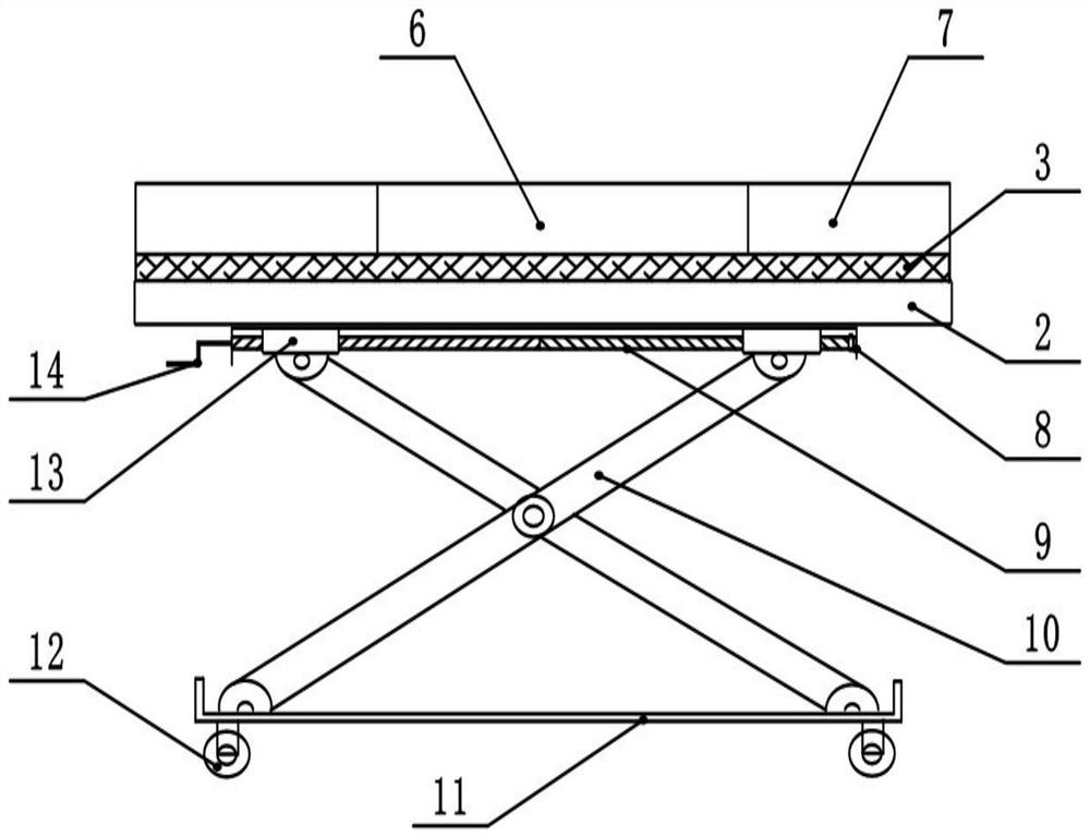 Folding table tennis table