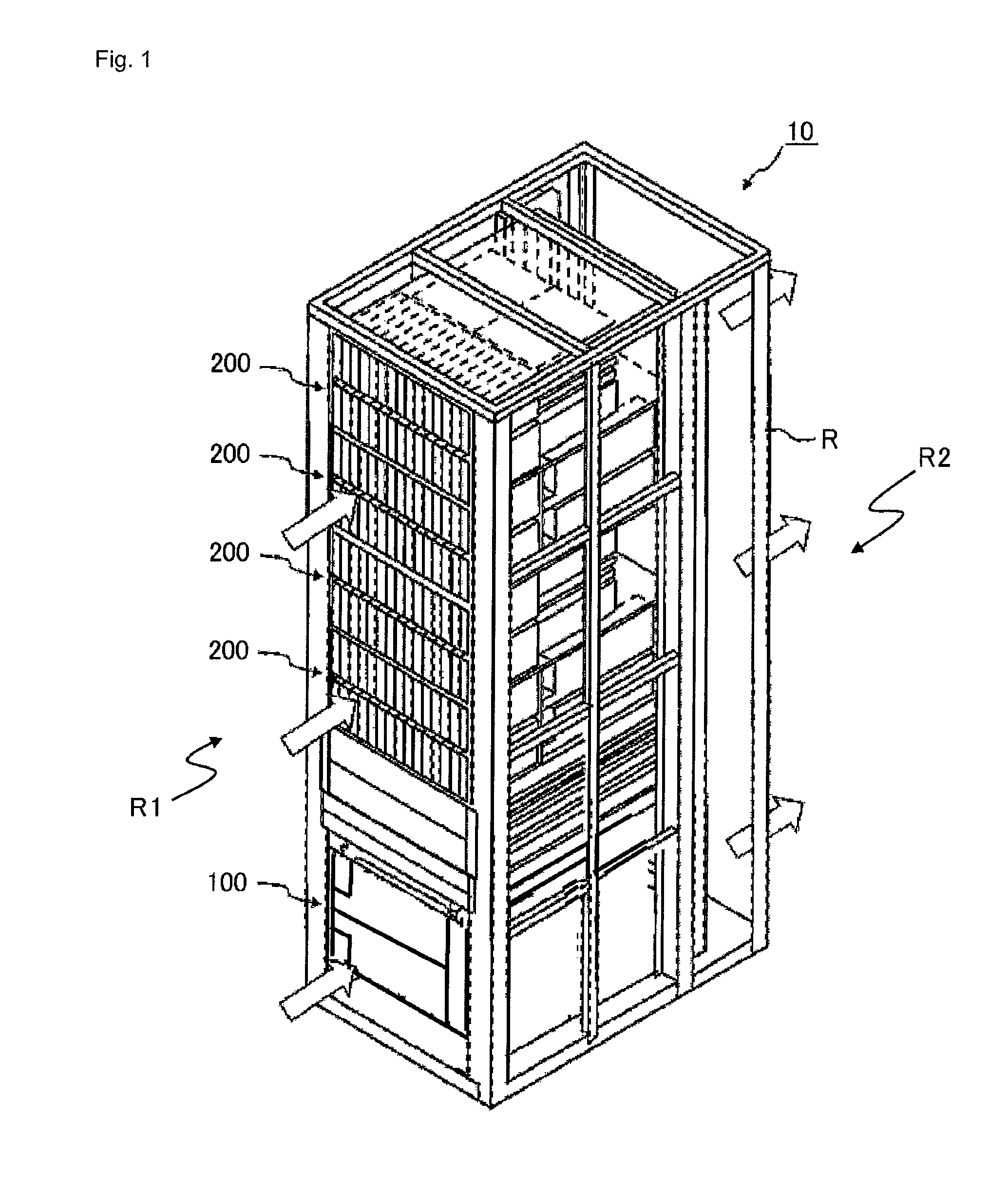 Storage apparatus and method of detecting power failure in storage apparatus