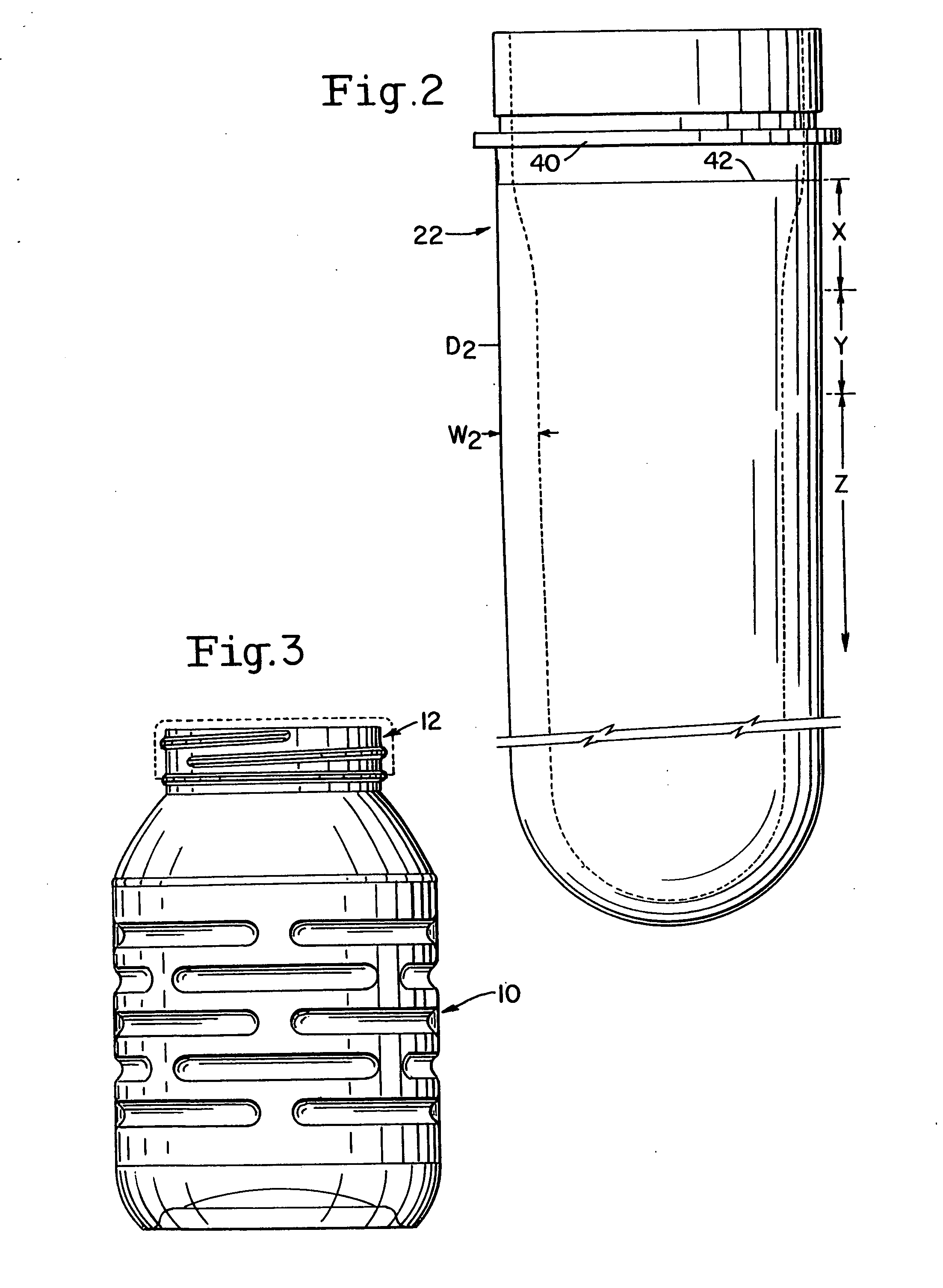Blow molded wide mouth pet container and method of manufacture