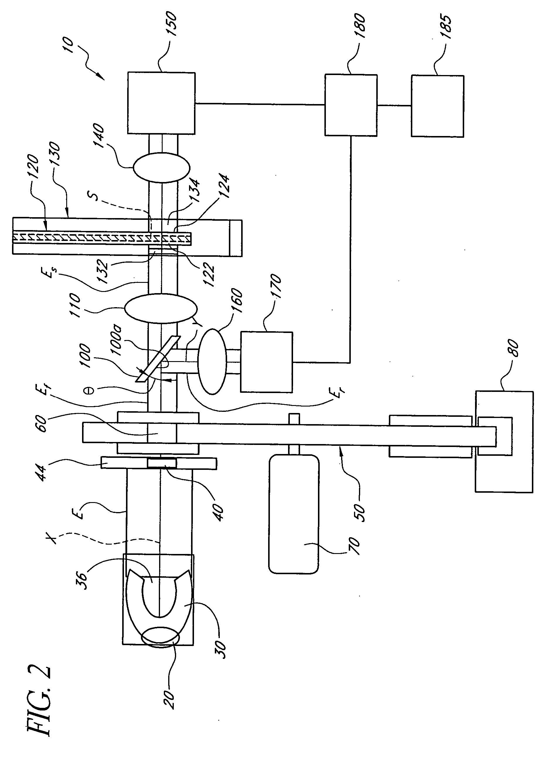 Sample element with barrier material and vacuum