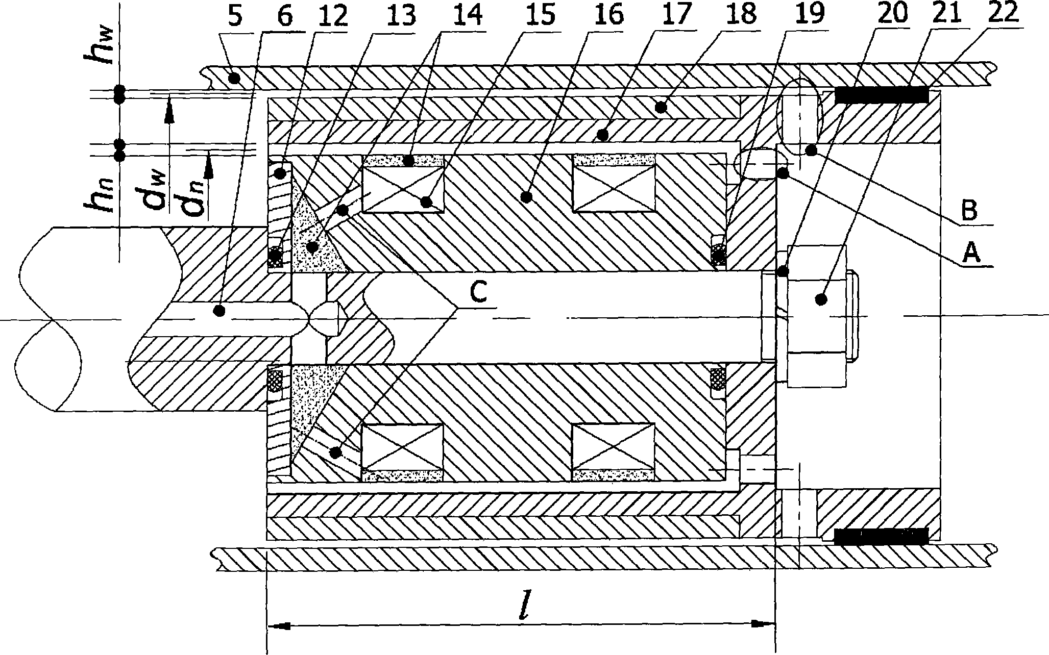 Two-channel magnetorheological damper with passage gating capability