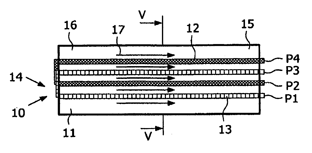 Non-reciprocal component and method for making and using the component in a mobile terminal