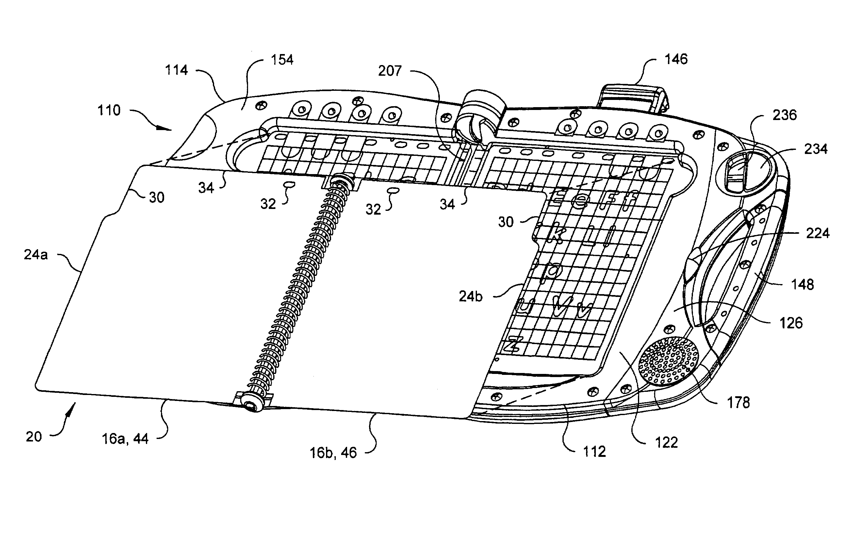 Electronic learning device for an interactive multi-sensory reading system