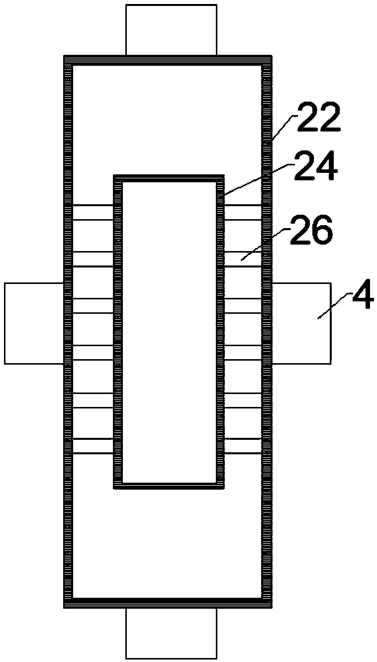 Rotating leather garment drying device