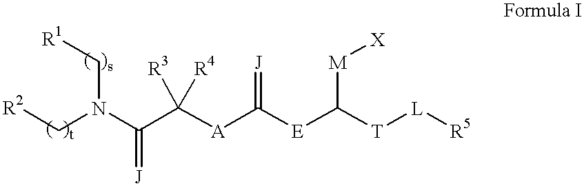 N, N-disubstituted amides that inhibit the binding of integrins to their receptors