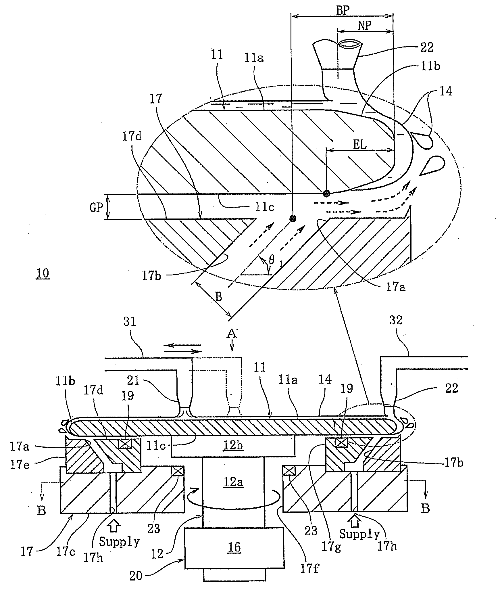 Single-Wafer Etching Method for Wafer and Etching Apparatus Thereof