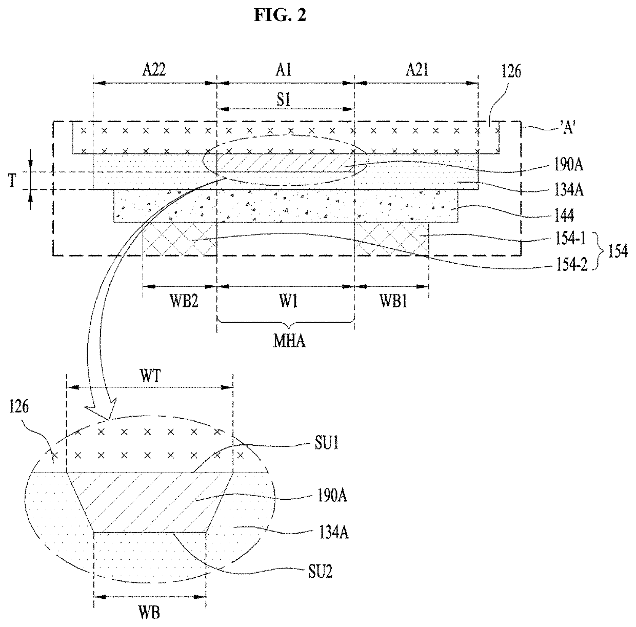 Light emitting diode having a current blocking layer