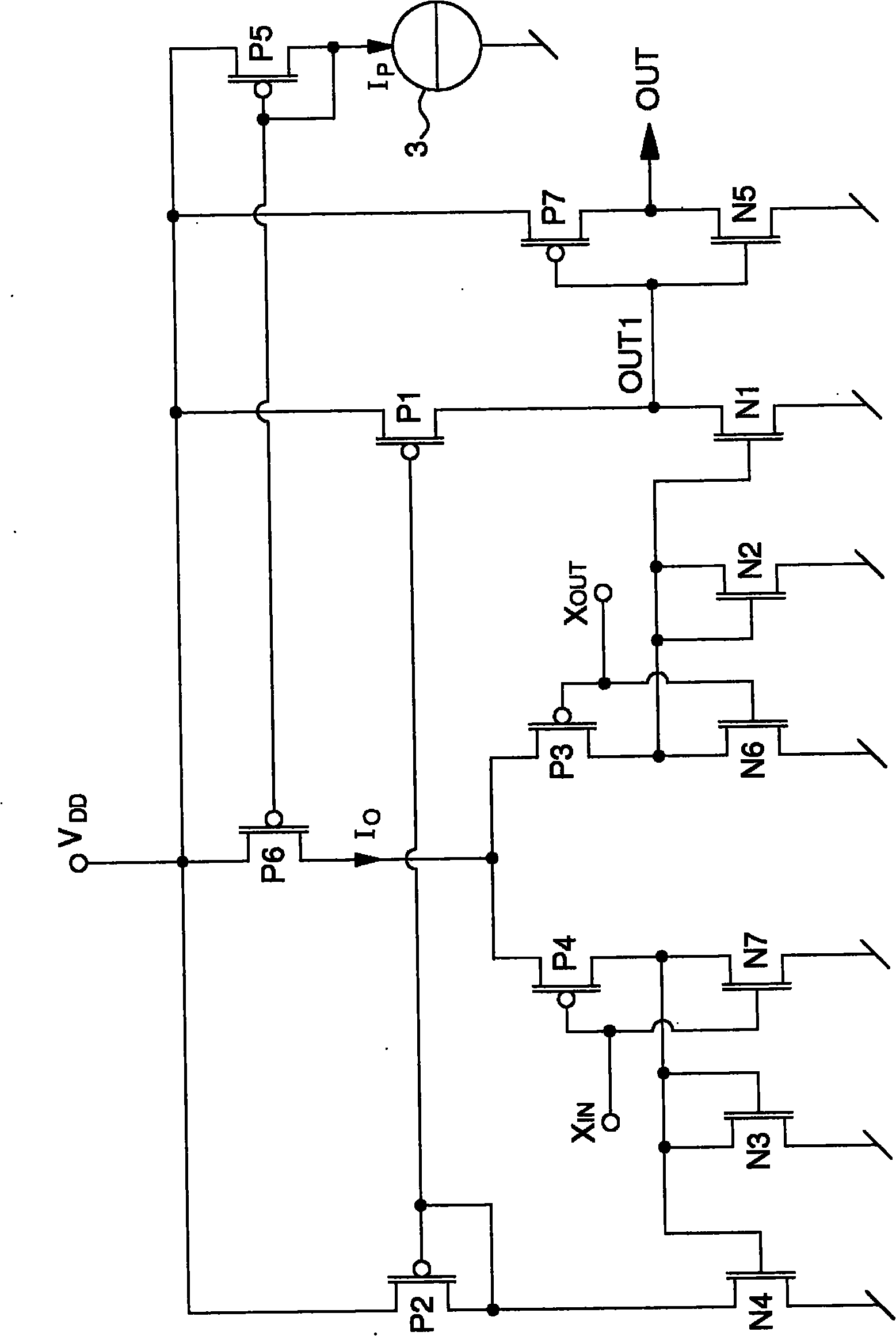 Amplifier circuit with reduced phase noise