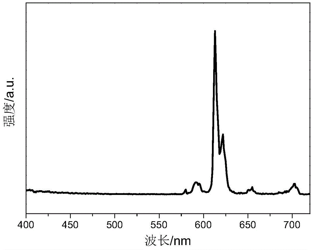 Cage type oligomeric silsesquioxane prepared by taking BipySi as supplement body and rare earth luminescent material prepared from cage type oligomeric silsesquioxane