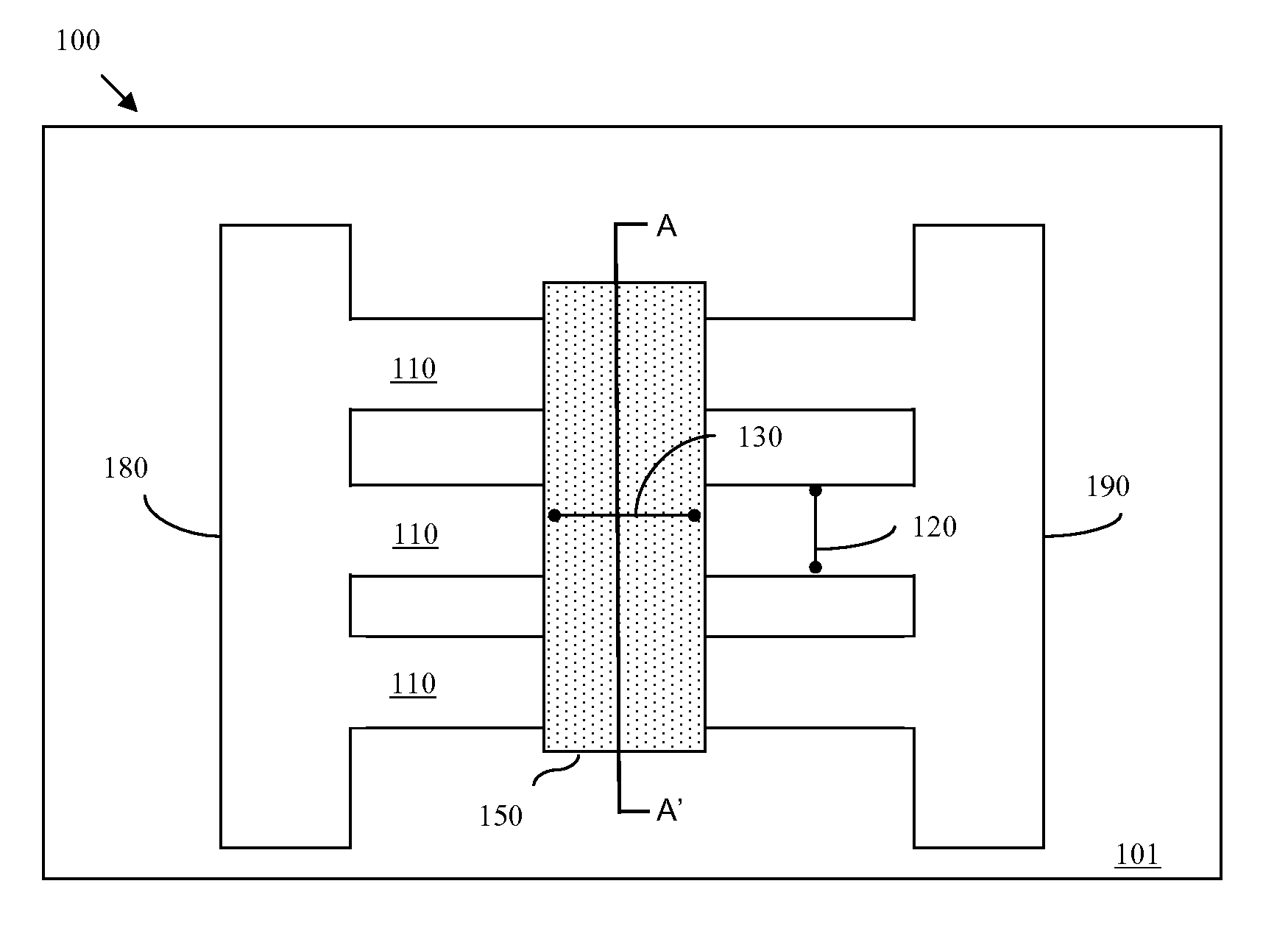 Multi-fin multi-gate field effect transistor with tailored drive current