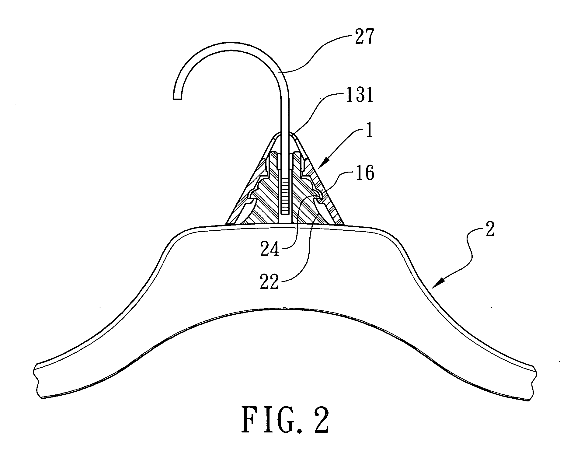 Sizer attachable to a garment hanger and method for making the sizer