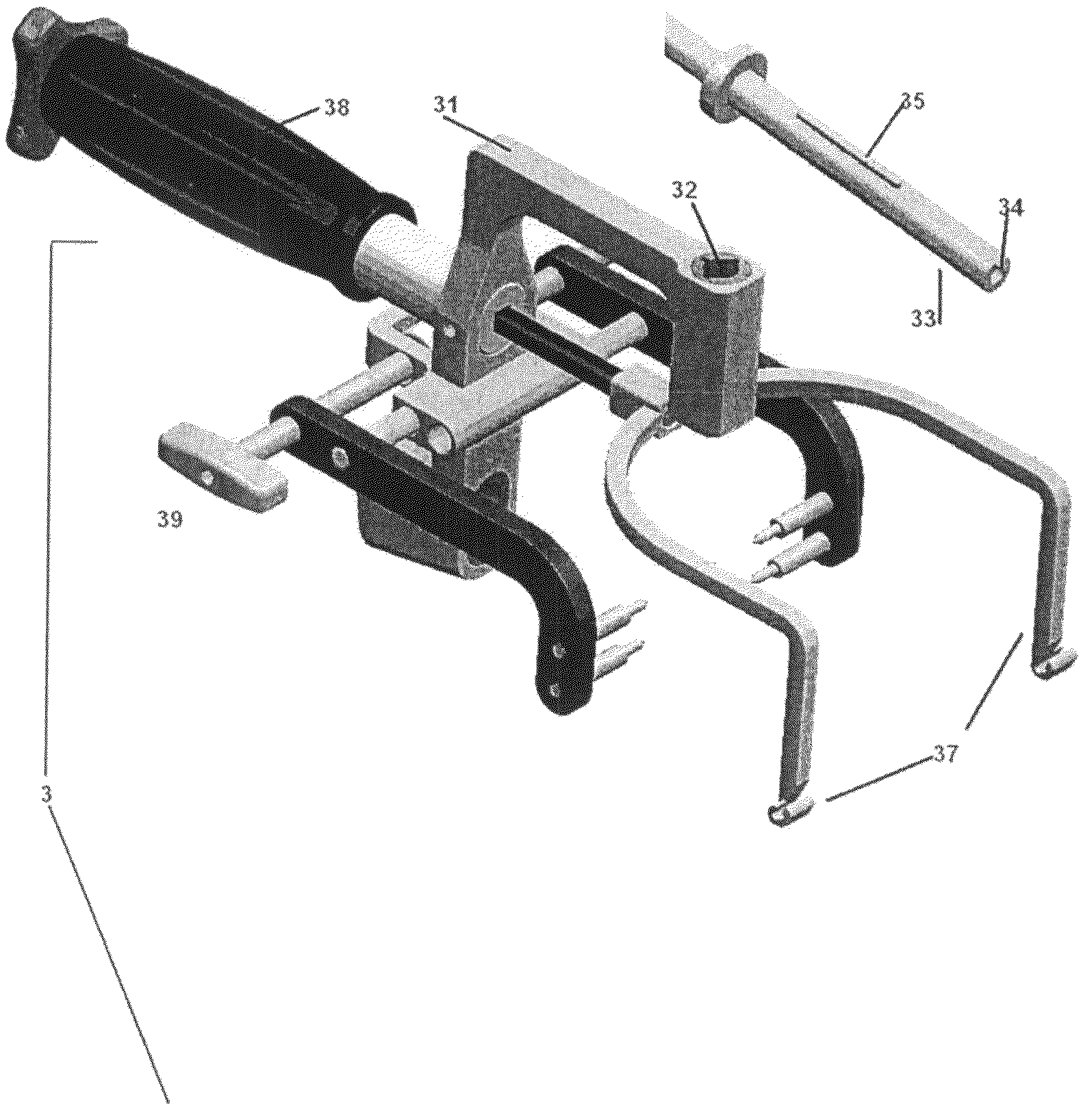 Locking nail system for arthrodesis reconstruction in calcaneus fractures