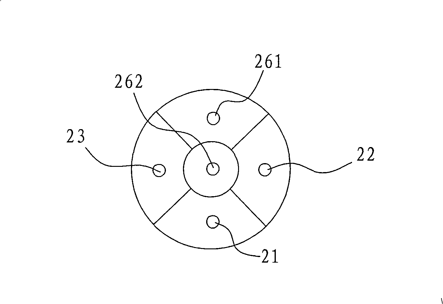 Equipment for treating relaxation of anal sphincter with trace radio frequency electrode
