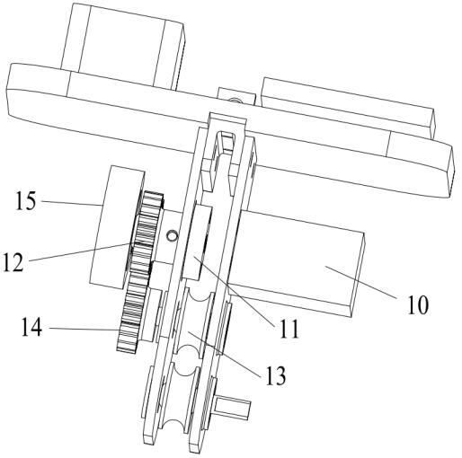 A continuous bouncing tensioned overall structure and robot