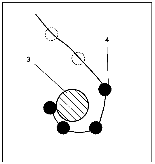 Preparation method of nano motor of complex structure