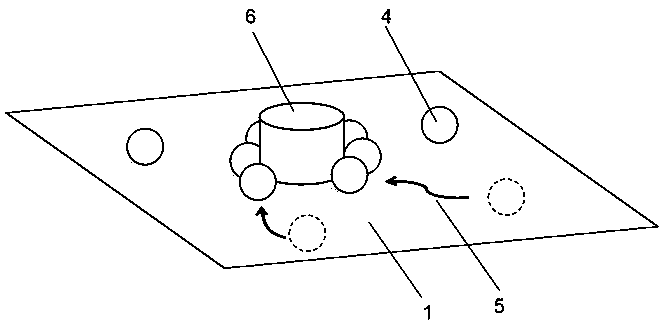 Preparation method of nano motor of complex structure