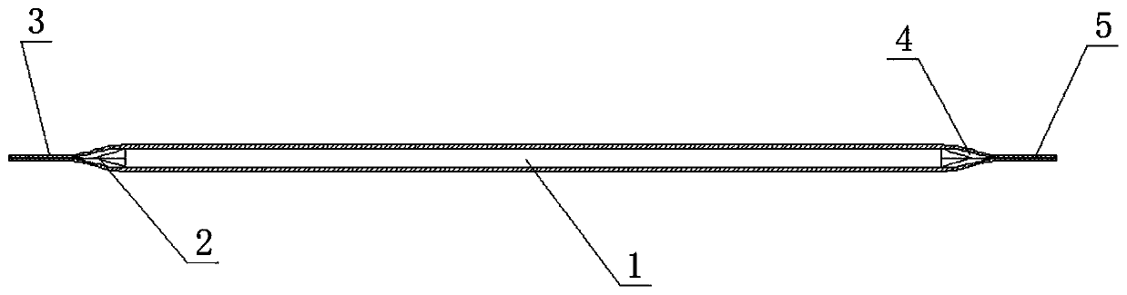 Automobile door internal anti-collision beam