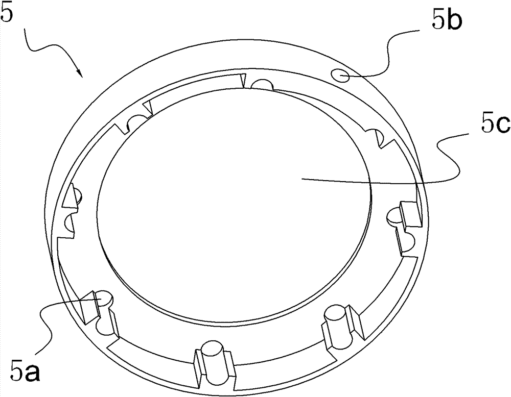 Rotatably positioned LED lamp