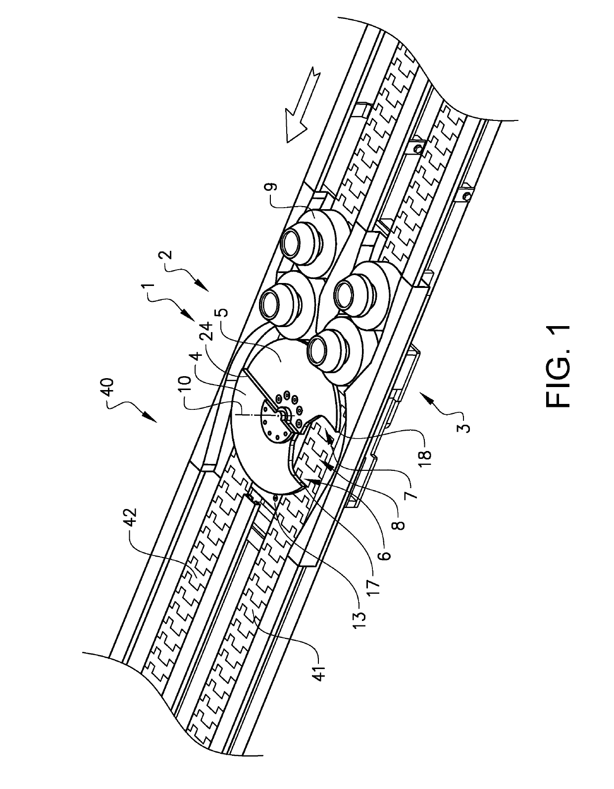 Puck handling device