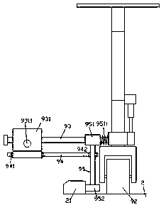 Hydraulically adjustable garden road edge trimming device and method of use thereof