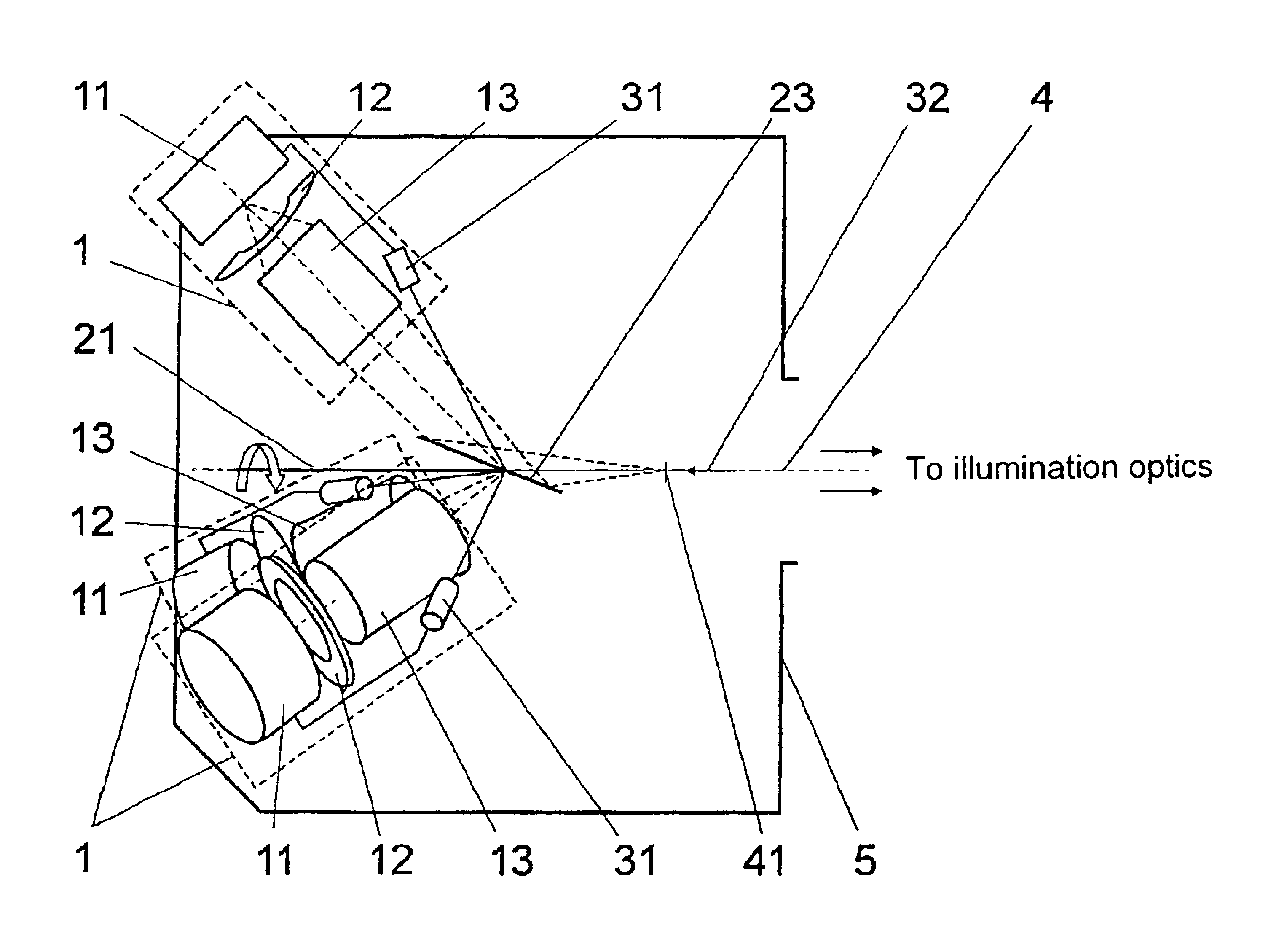 Arrangement for the generation of EUV radiation with high repetition rates