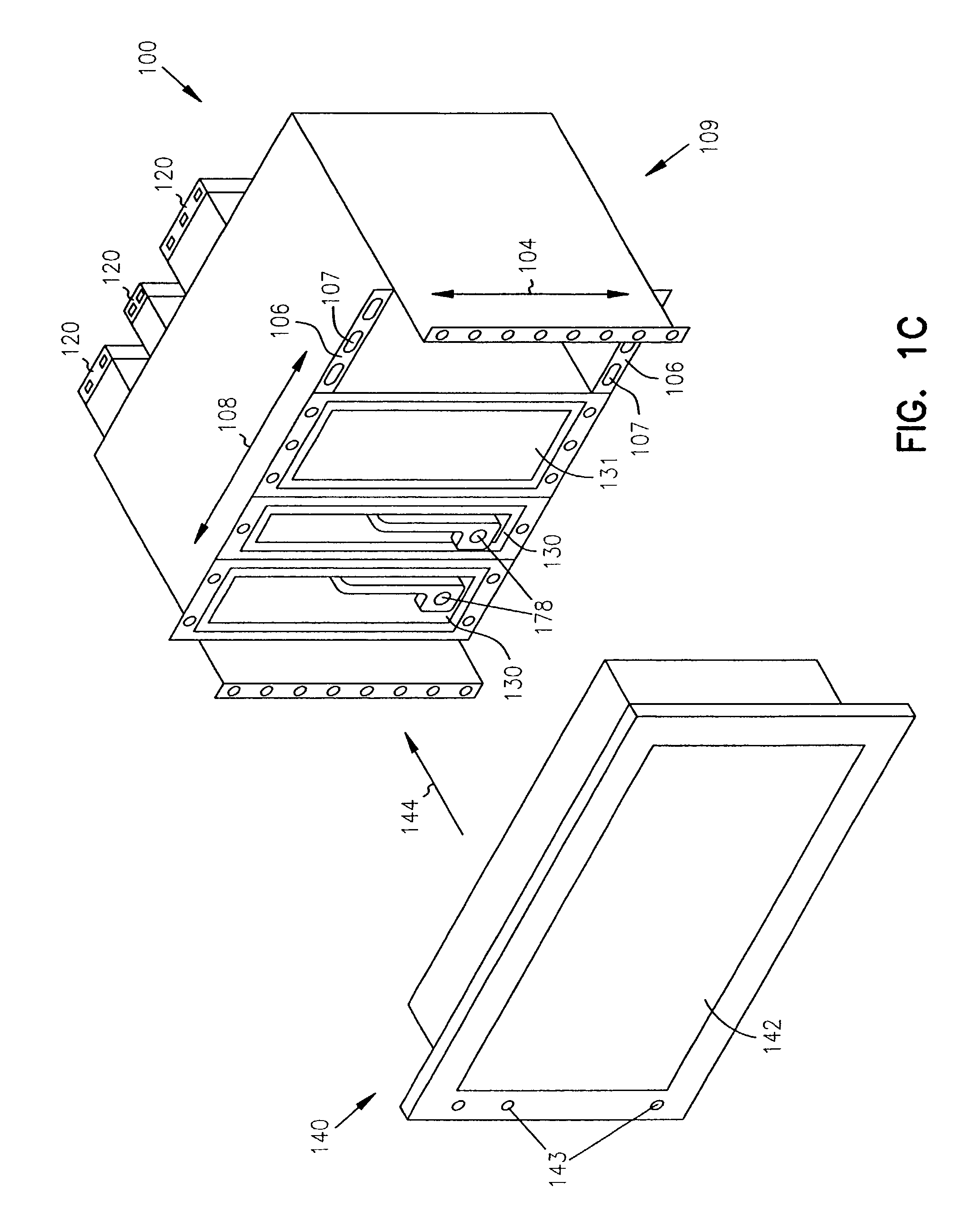 Electronic equipment module mounting apparatus and method