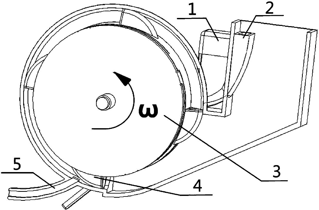 A kind of near-spherical seed single-grain precision metering device