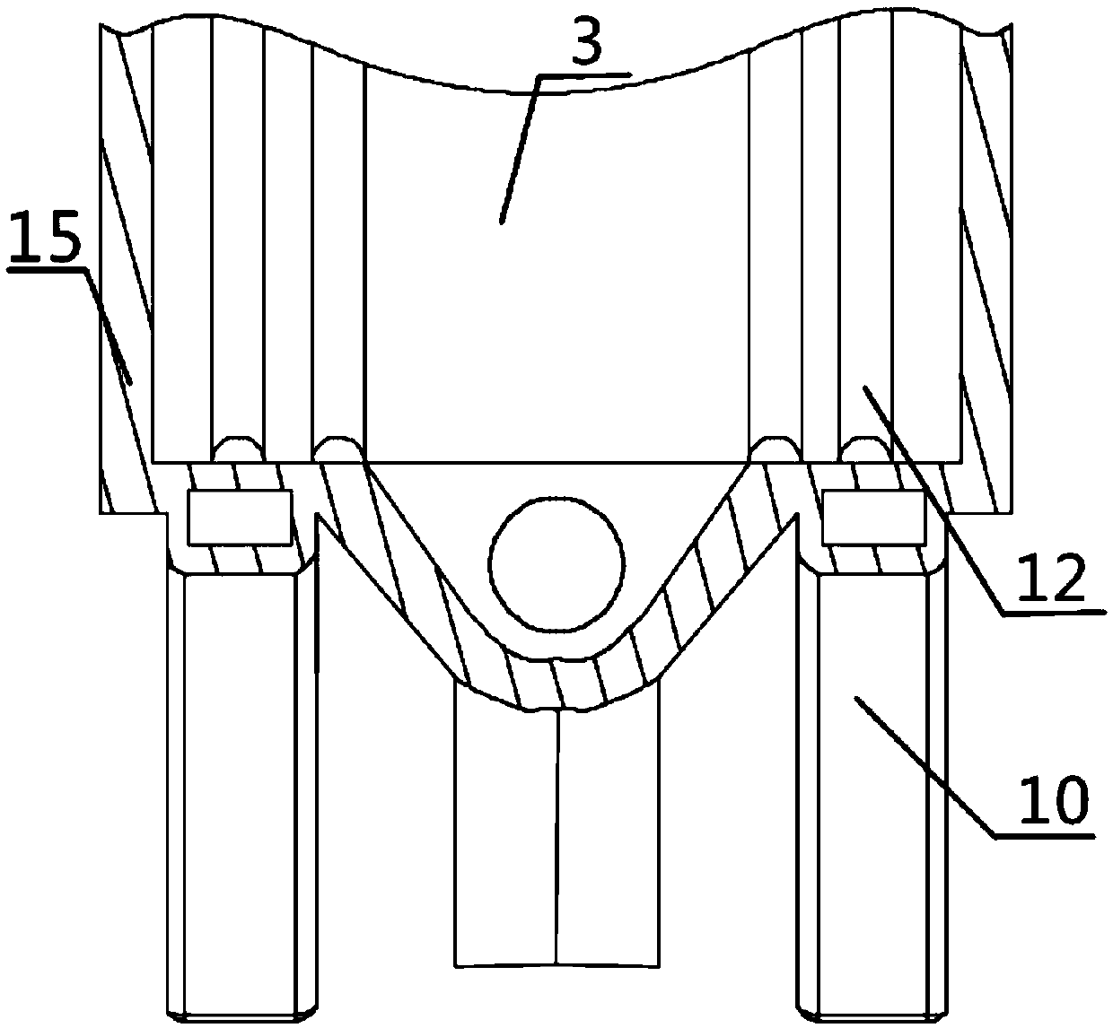 A kind of near-spherical seed single-grain precision metering device