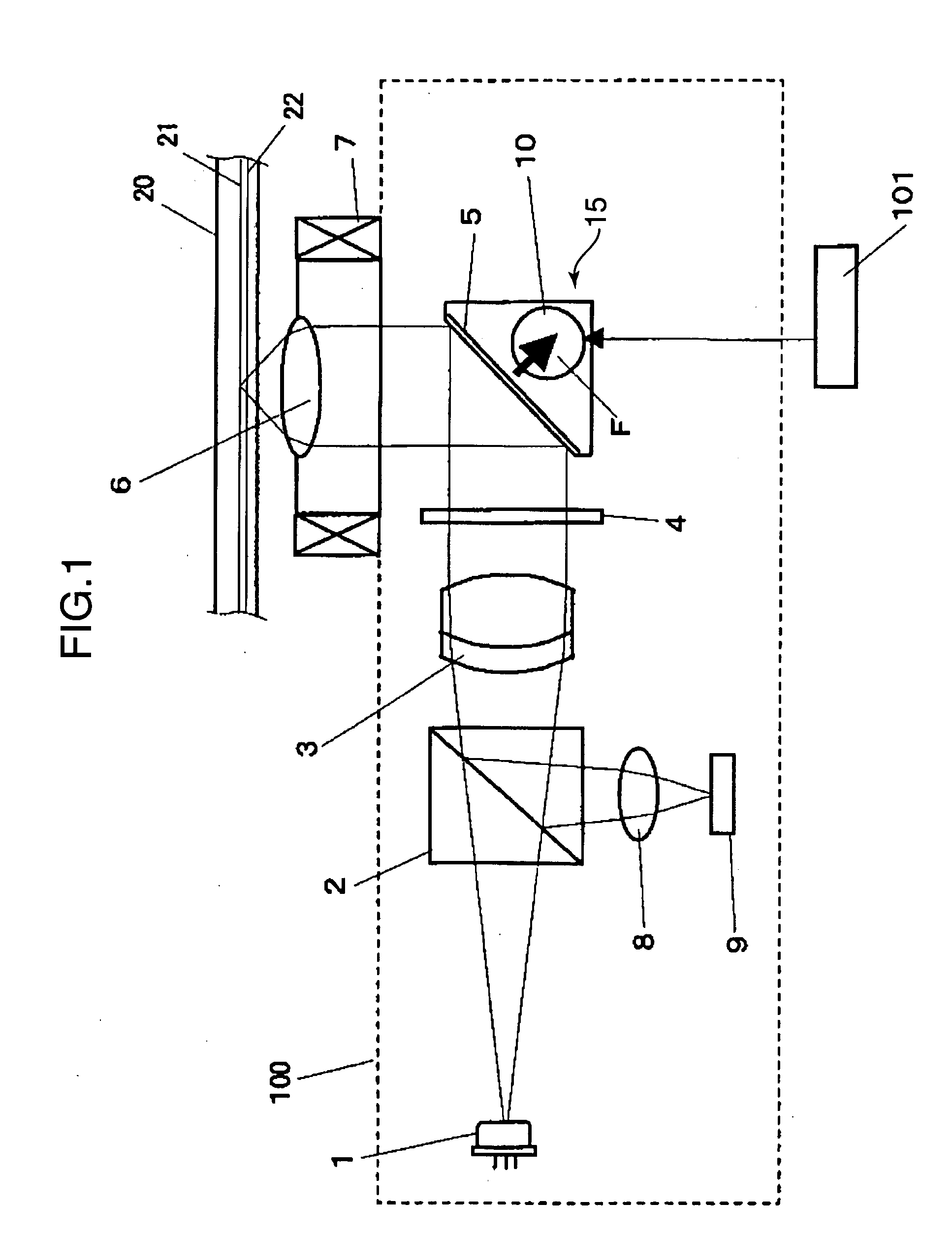Deformable mirror, optical head, and optical recording and playback device