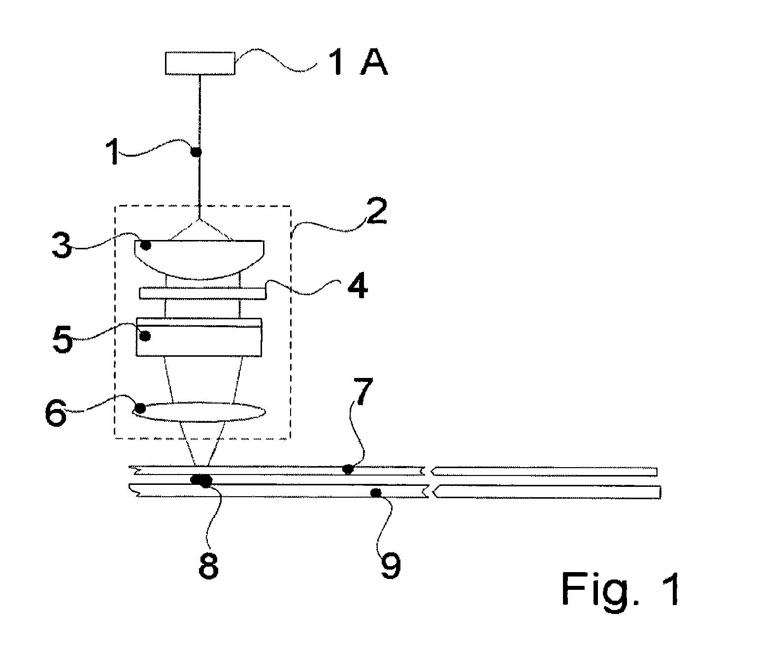 Method and apparatus for frit sealing with a variable laser beam