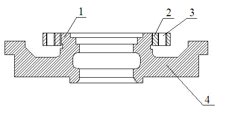 Abrasion-resistant alloy mortar pump cover and manufacturing method thereof