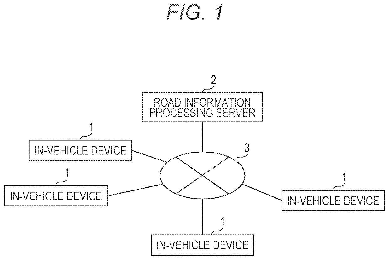 Road information collection device