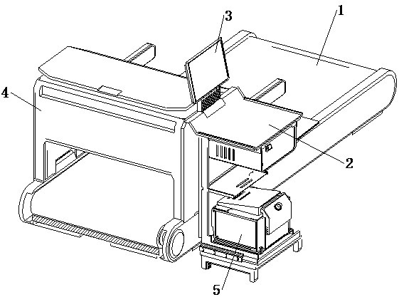 Treadmill movement test equipment for diagnosis of coronary heart disease