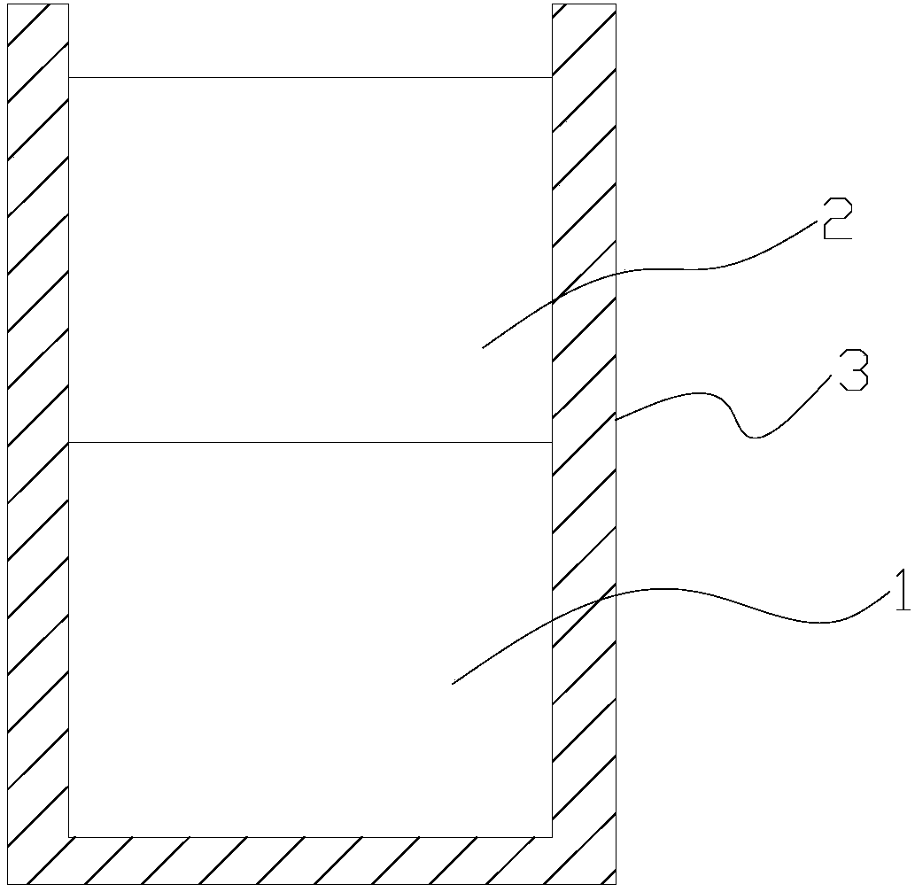 Recess backfill material