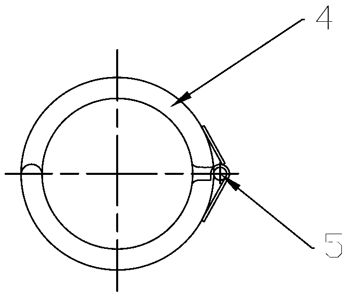 Tube-framework plastic composite tube and producing process thereof