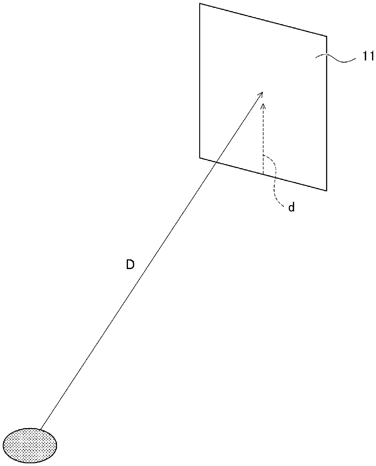 Optical element, liquid crystal display device, and projection-type image display device