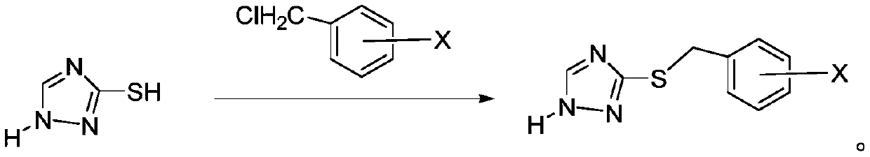 Phenazino-1-carboxylic acid triazole derivative as well as preparation method and application thereof