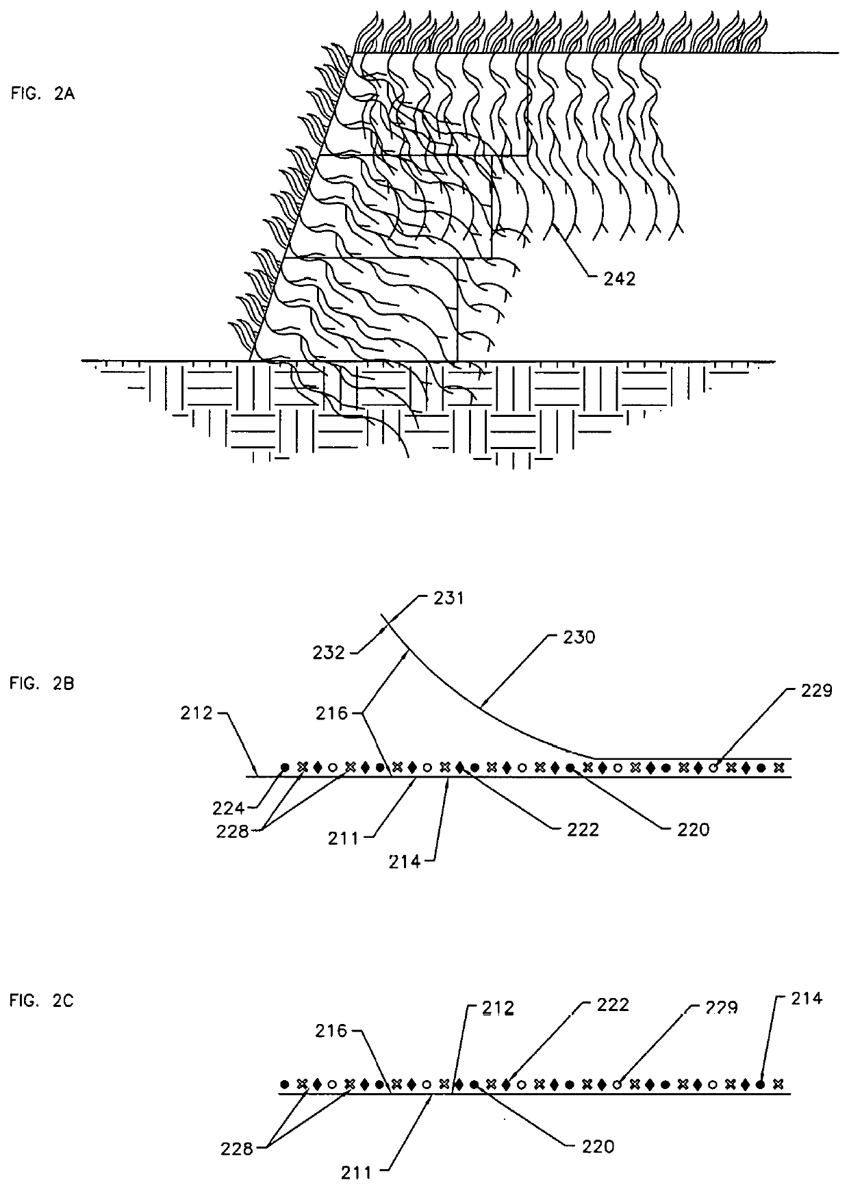 Vegetated retaining wall block apparatus and method