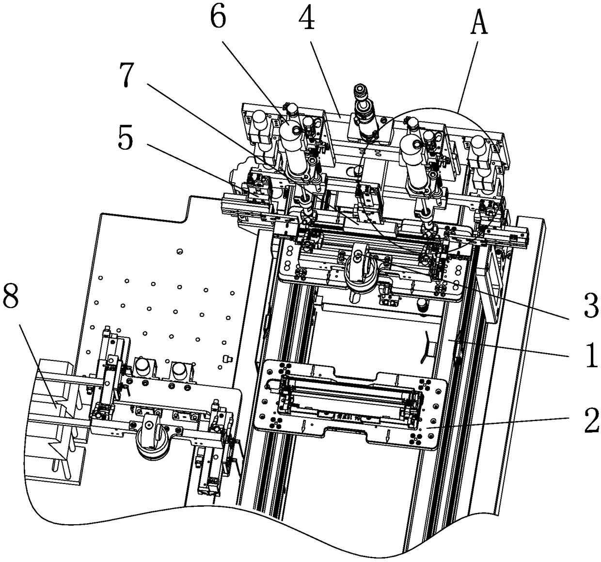 Scraper locking device for selenium drum